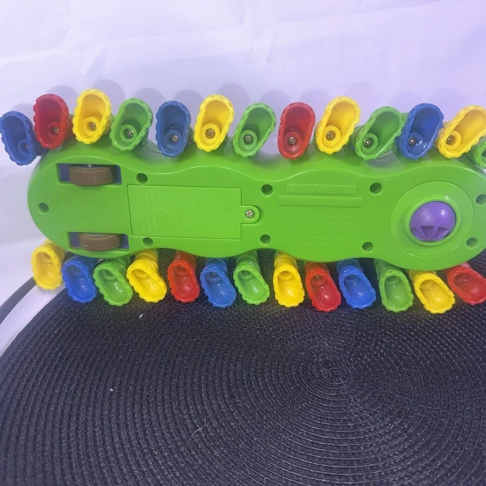 LeapFrog Alphabet Pal Pull Toy Talking Caterpillar Letters Sound 2001 Works